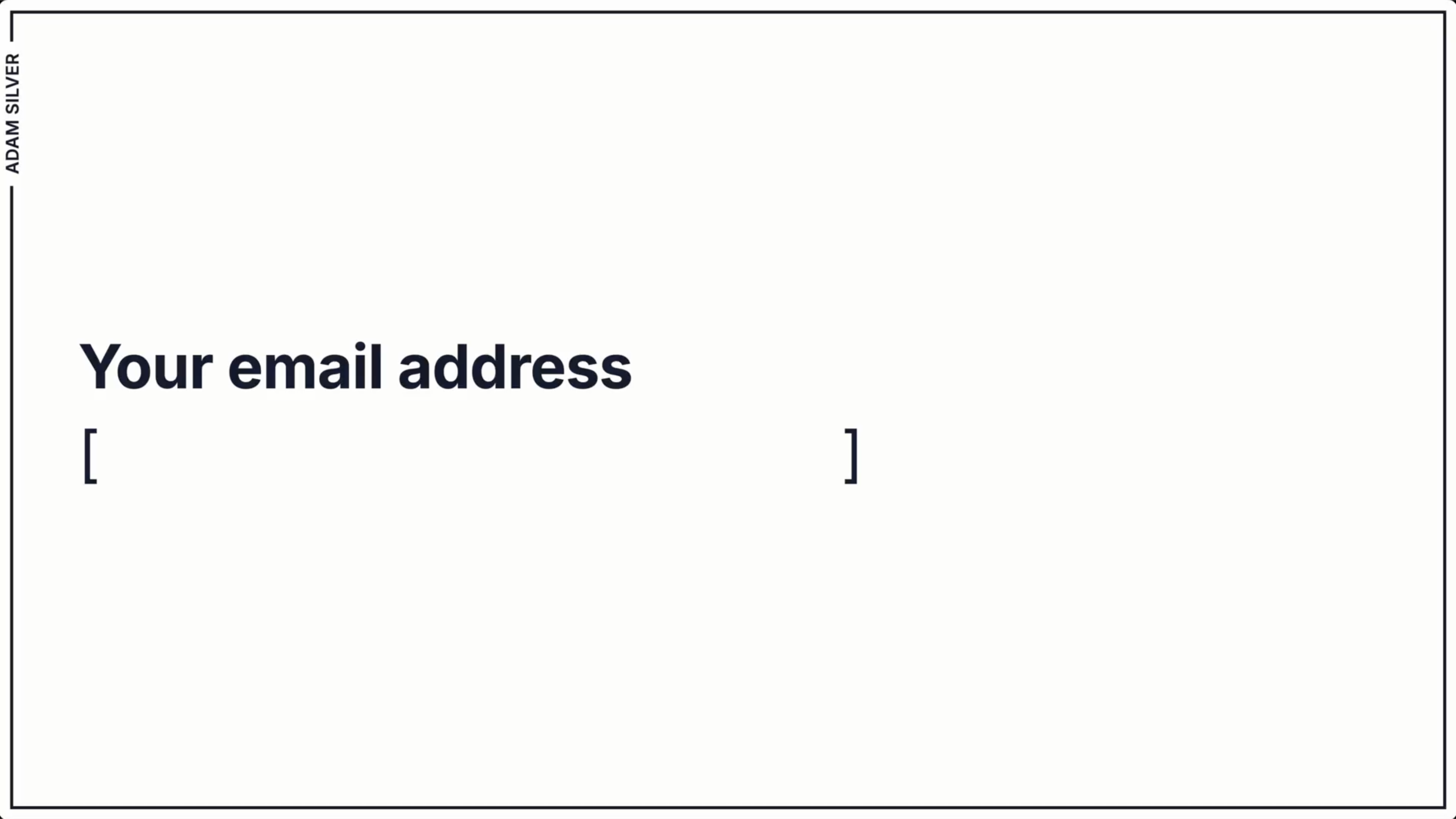 A low-fi multi-question form example